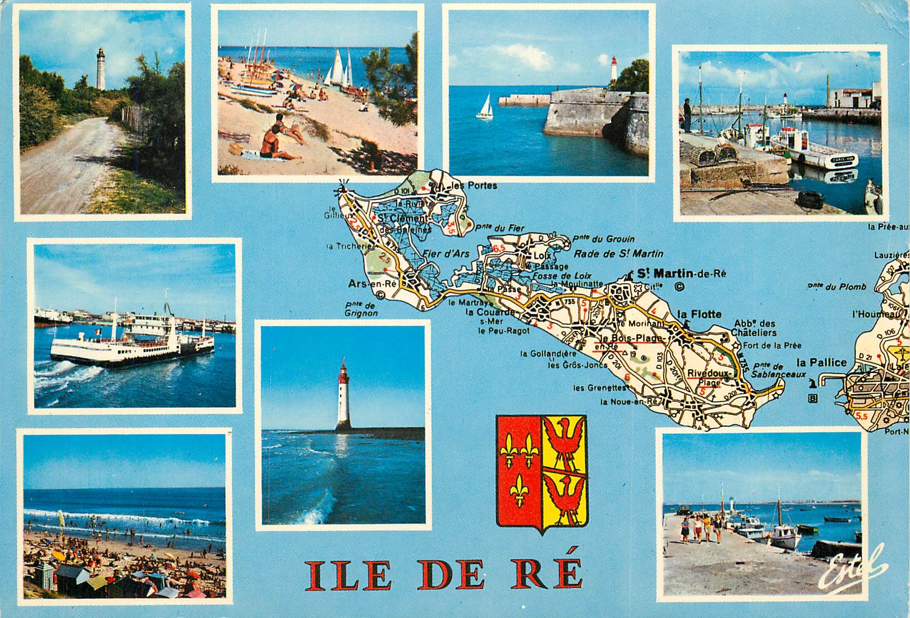 CPM Ile de Re Charente Maritime Phare des Baleines Trousse Chemise 