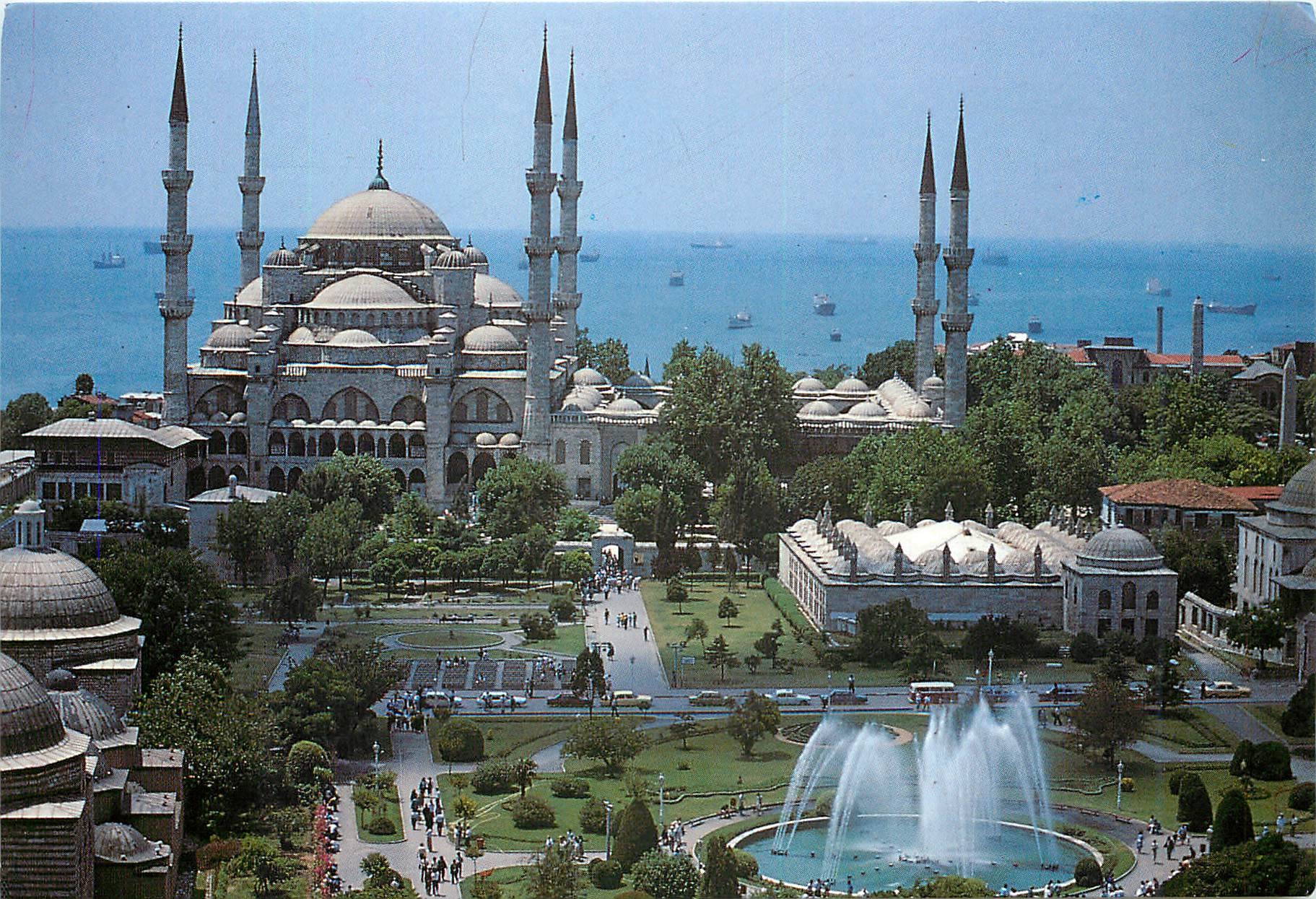 CPM Istanbul Turkiye Le Mosquee Bleue 