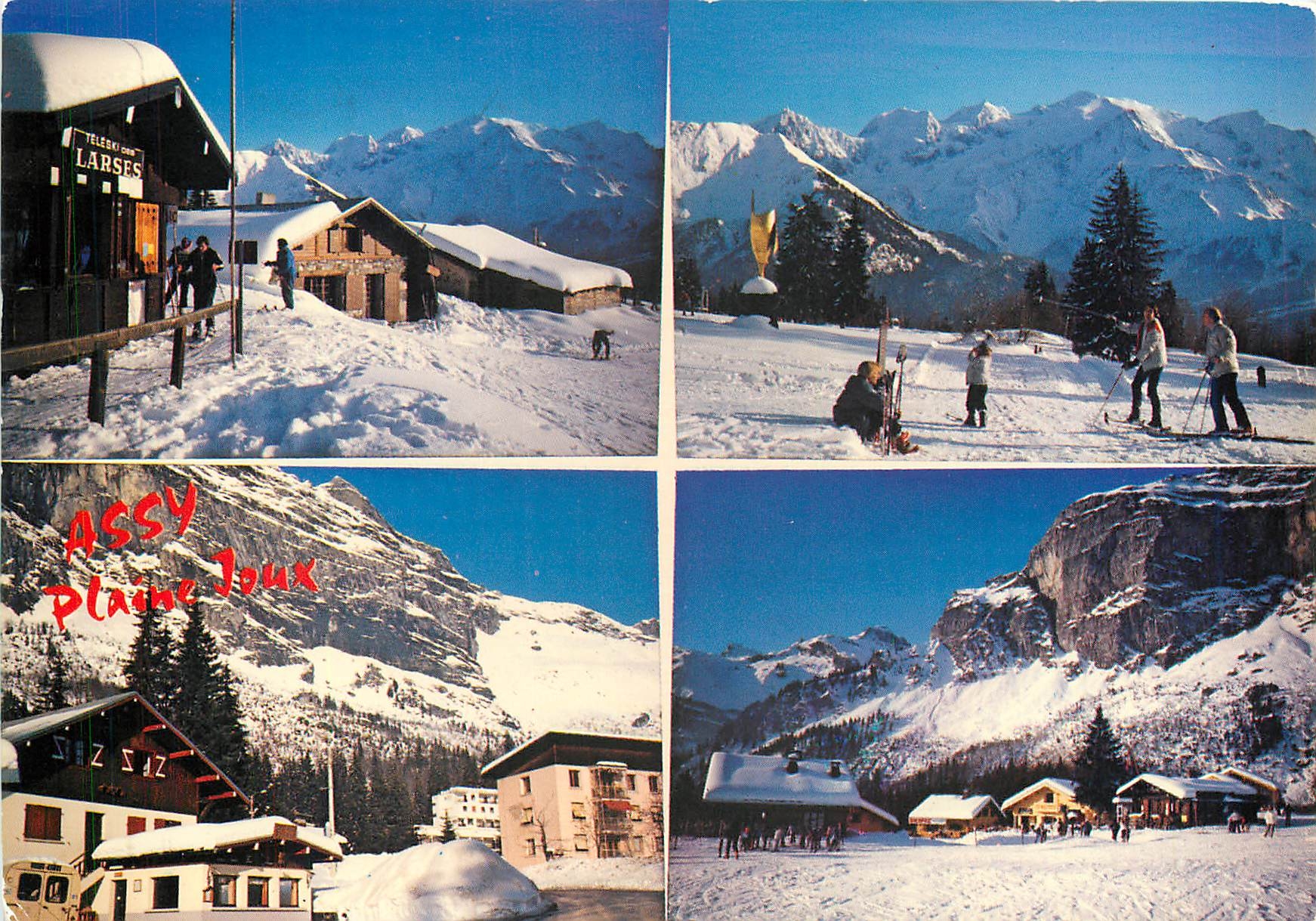 Assy - Plaine Joux — téléski Les Lârses — éditeur Cellaard
