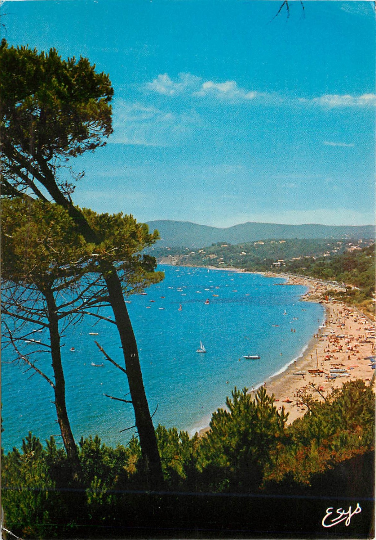 CPM La Cote d'Azur Vanoise La Croix Valmer Var La plage de Gigaro 