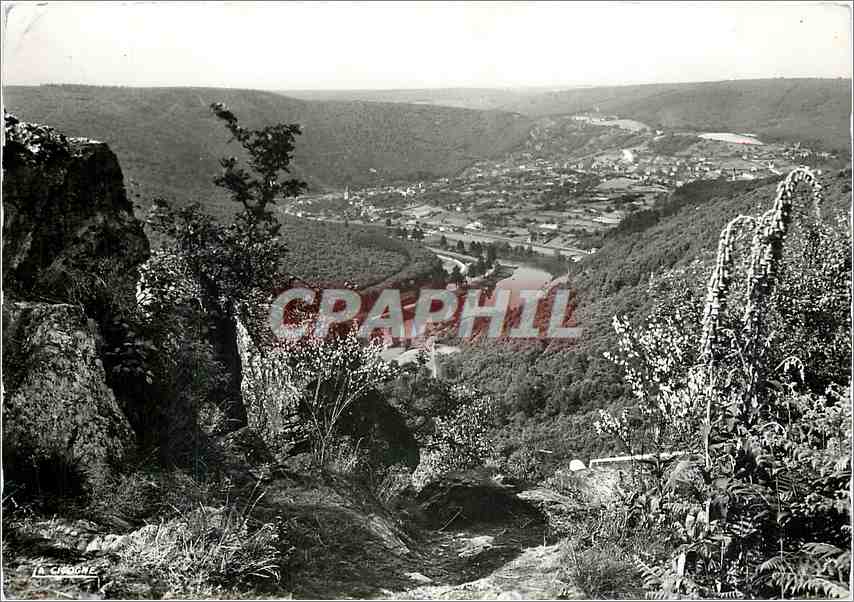 CPM Ardennes Pittoresque Montherme vue de la Roche Romo 