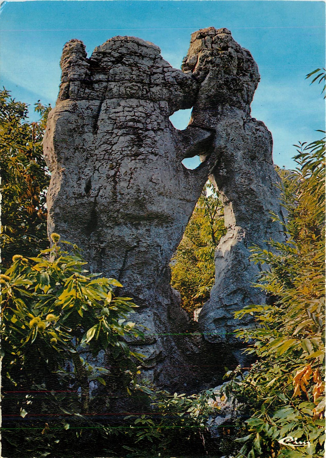 Les Pours und der Löwe — Wald von Paretive — Cambier Imprimeur, (71) S.A.L.L.