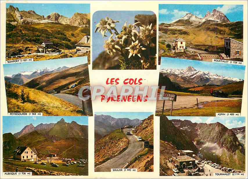 Les cols pyrénéens — Édition JOVIA — n° 3528
