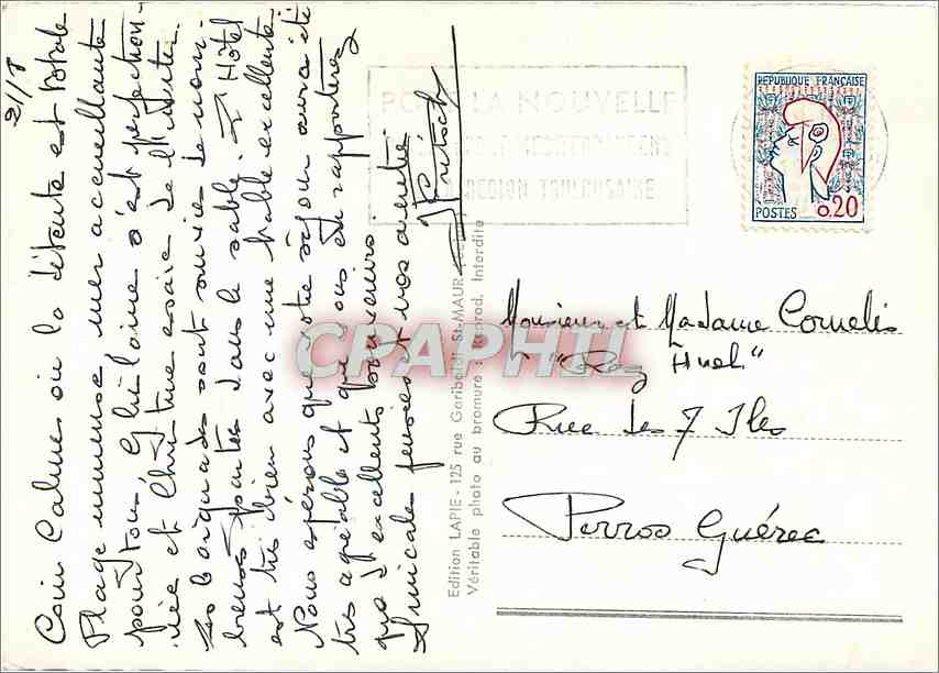 Vue aérienne de la côte de l'Aude — Port La Nouvelle, Narbonne, Leucate, Gruissan — Édition LAPIE — Reverso