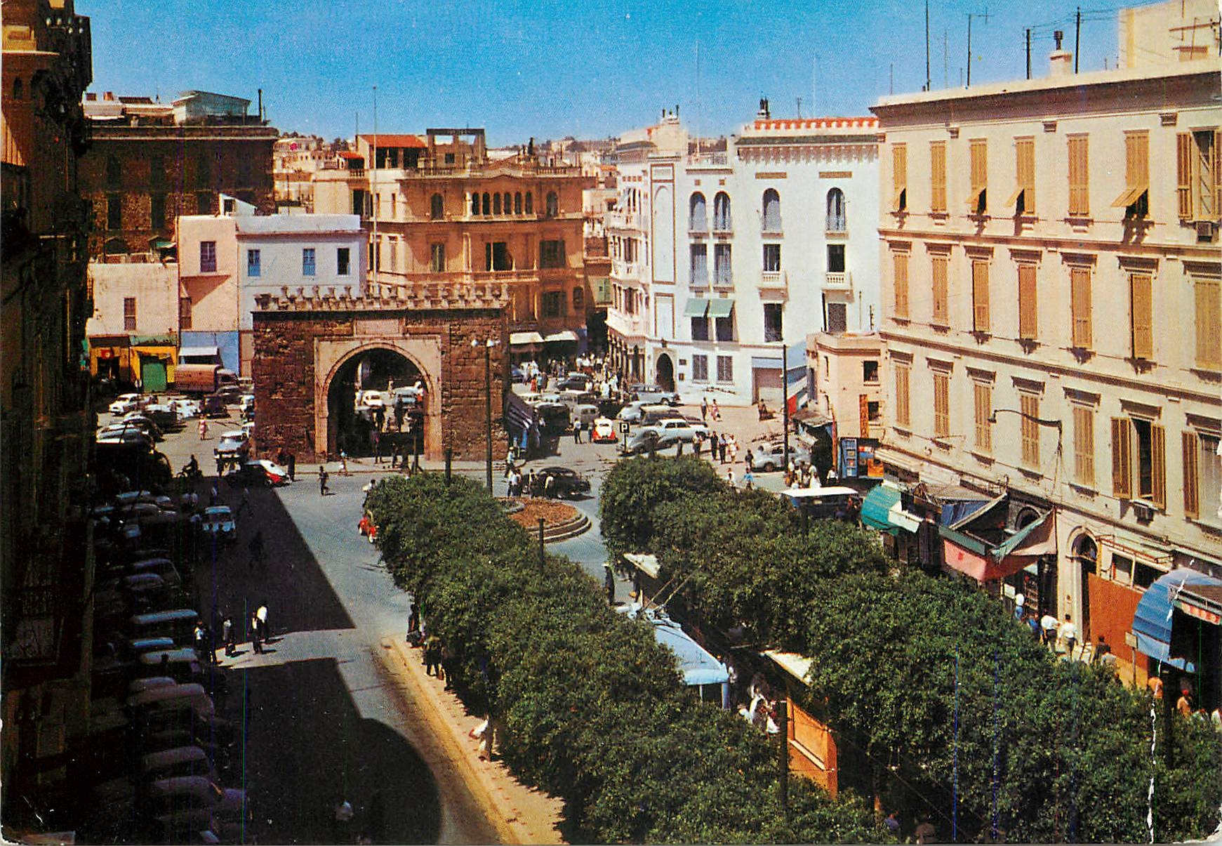 CPM Tunis Porte de France 