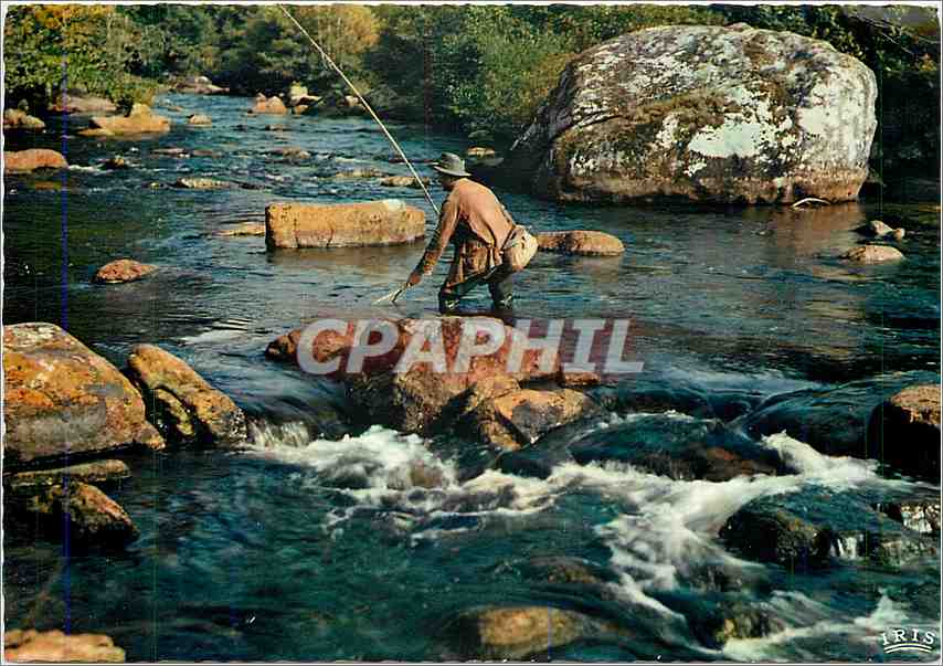 CPM Vallee de la Vezere Le Pecheur de Truites Peche