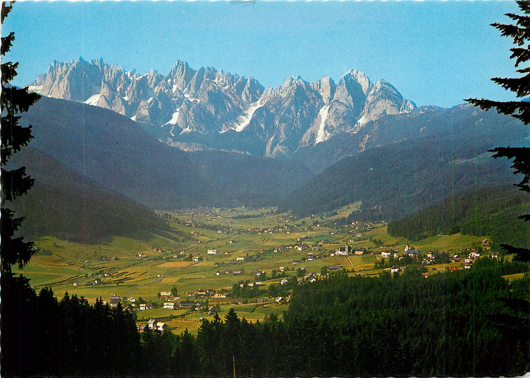 CPM Sommerfrische Gosautal mit Gosaukamm Salkkammergut Austria 