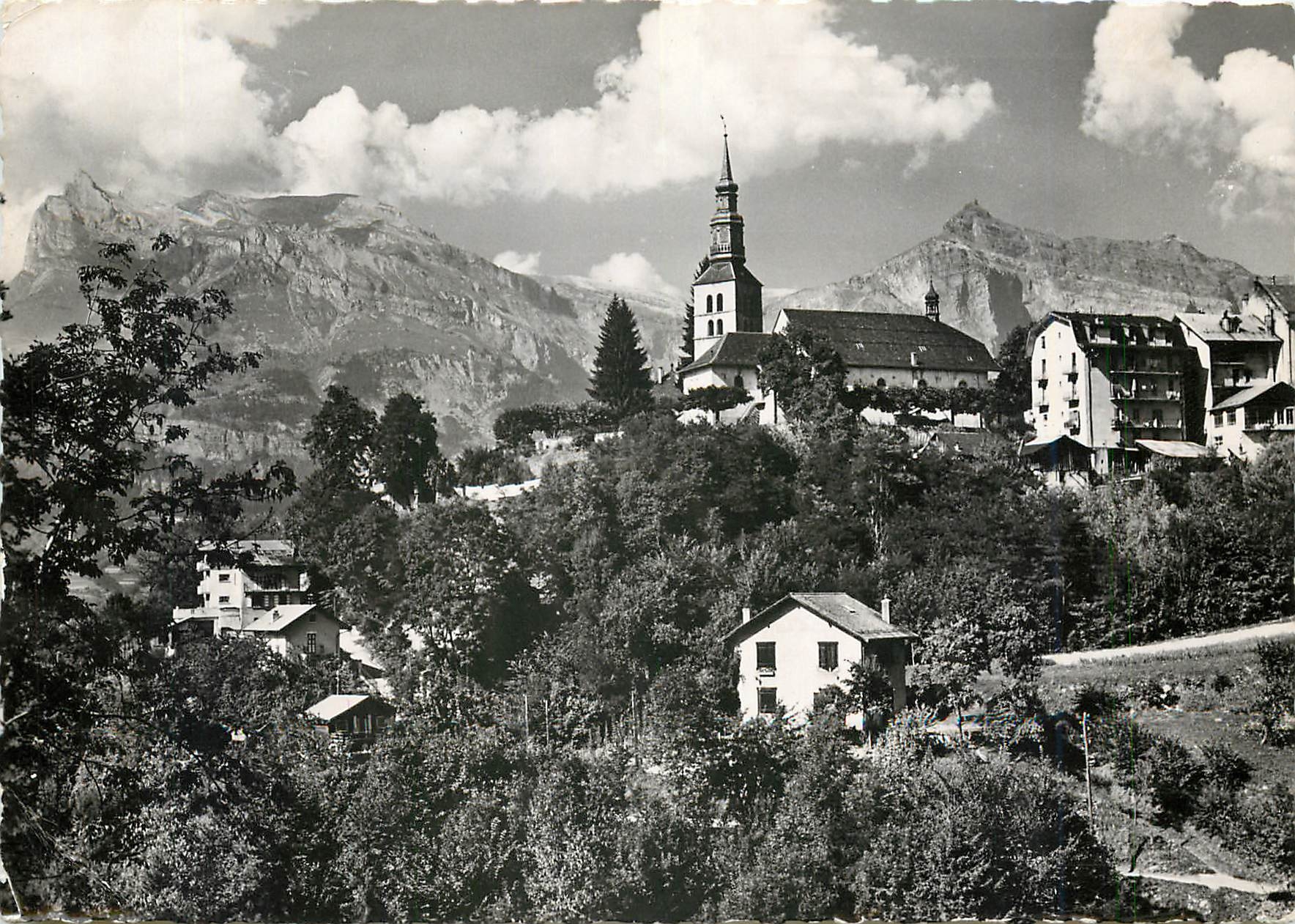 Saint-Gervais-les-Bains — Allgemeiner Blick — Die Nadeln von Waren — Edition Annecey, Nr. 4702