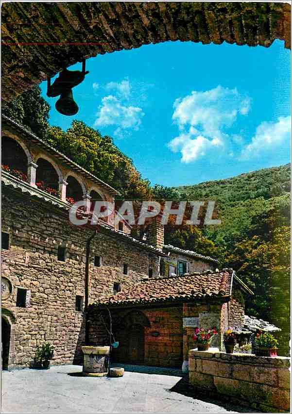 CPM Assisi Ermitage delle Carcert Le Cloitre 