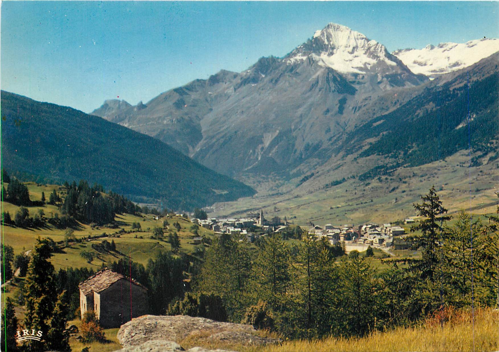 CPM Lanslevillard La dent Parrachee et la chapelle Sainte Eve 