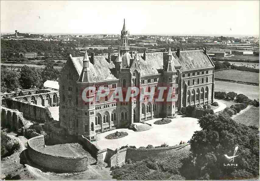 CPM Carnac Morbihan Abbaye des Benedictines St Michel de Kergonan Plouharnel 