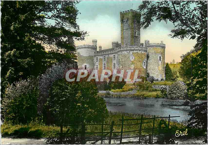 CPM Charme de France Limousin Chateau de Montbrun Un des plus beaux Logis de France 