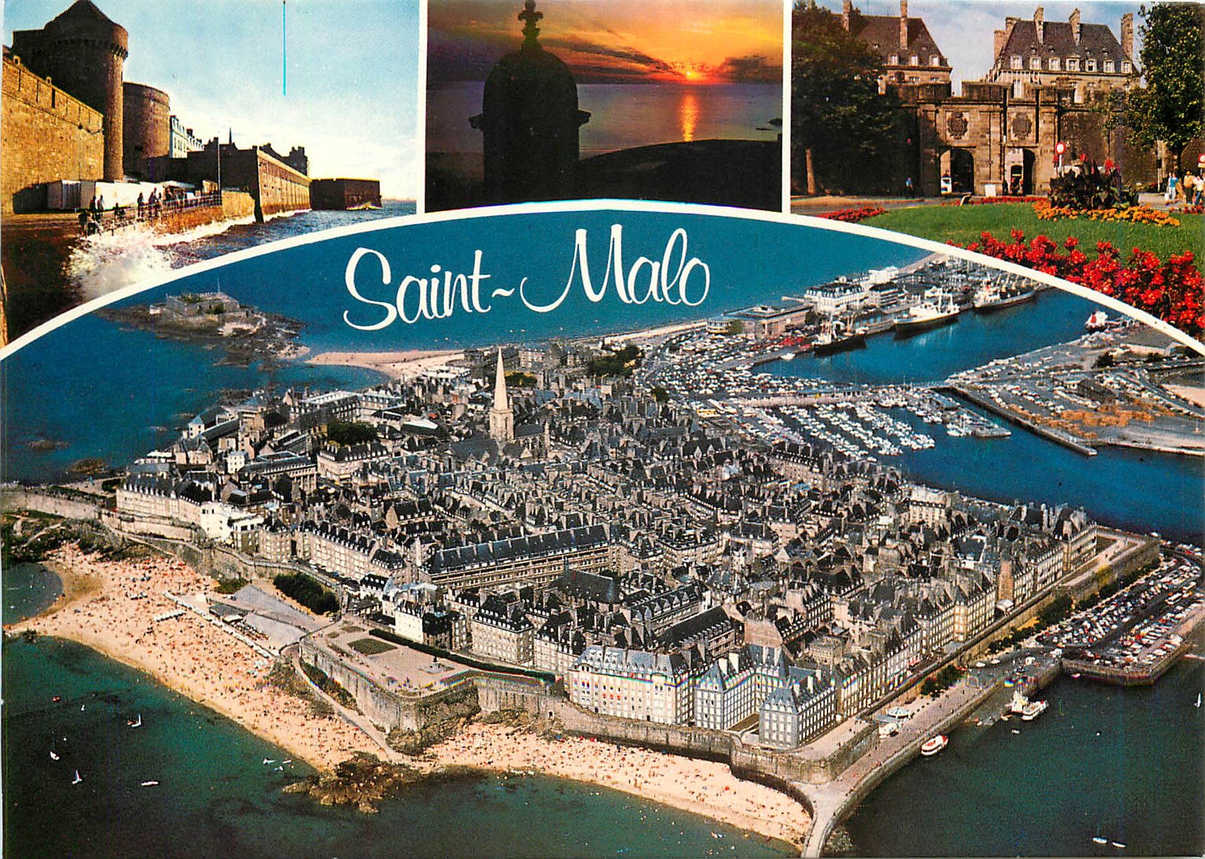 Saint-Malo — vue aérienne et panoramas — Couleurs de Bretagne
