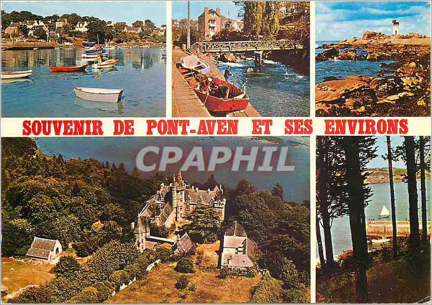 CPM Souvenir de Pont Aven et ses Environs 