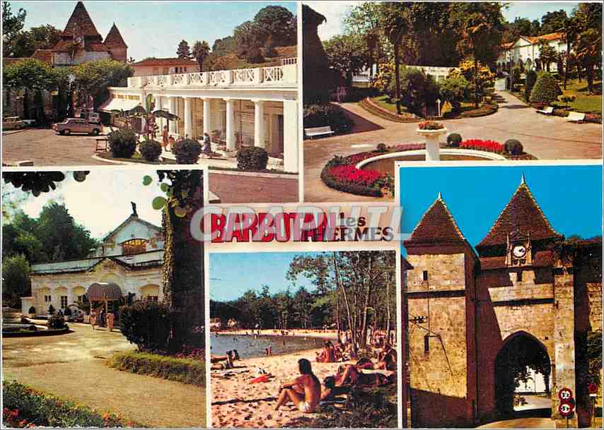 Barbotan-les-Thermes — vue panoramique — Cartes Postales Albi