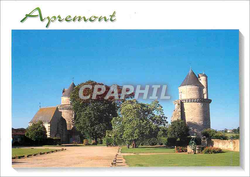 CPM Apremont La France vue du ciel Jullouville Manche 