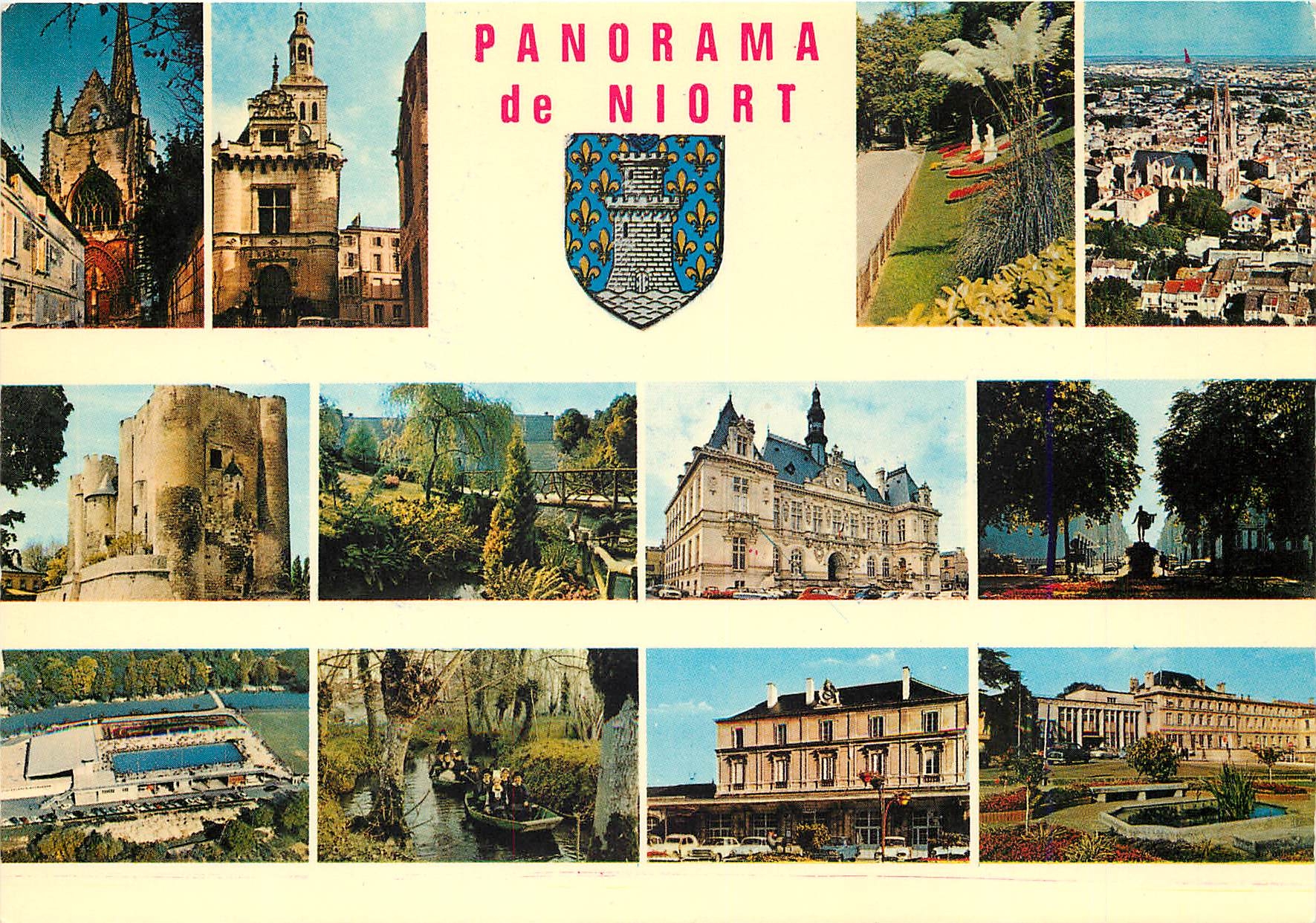 CPM Niort Deux Sevres L'Eglise Notre Dame Le Musee du Pilori 