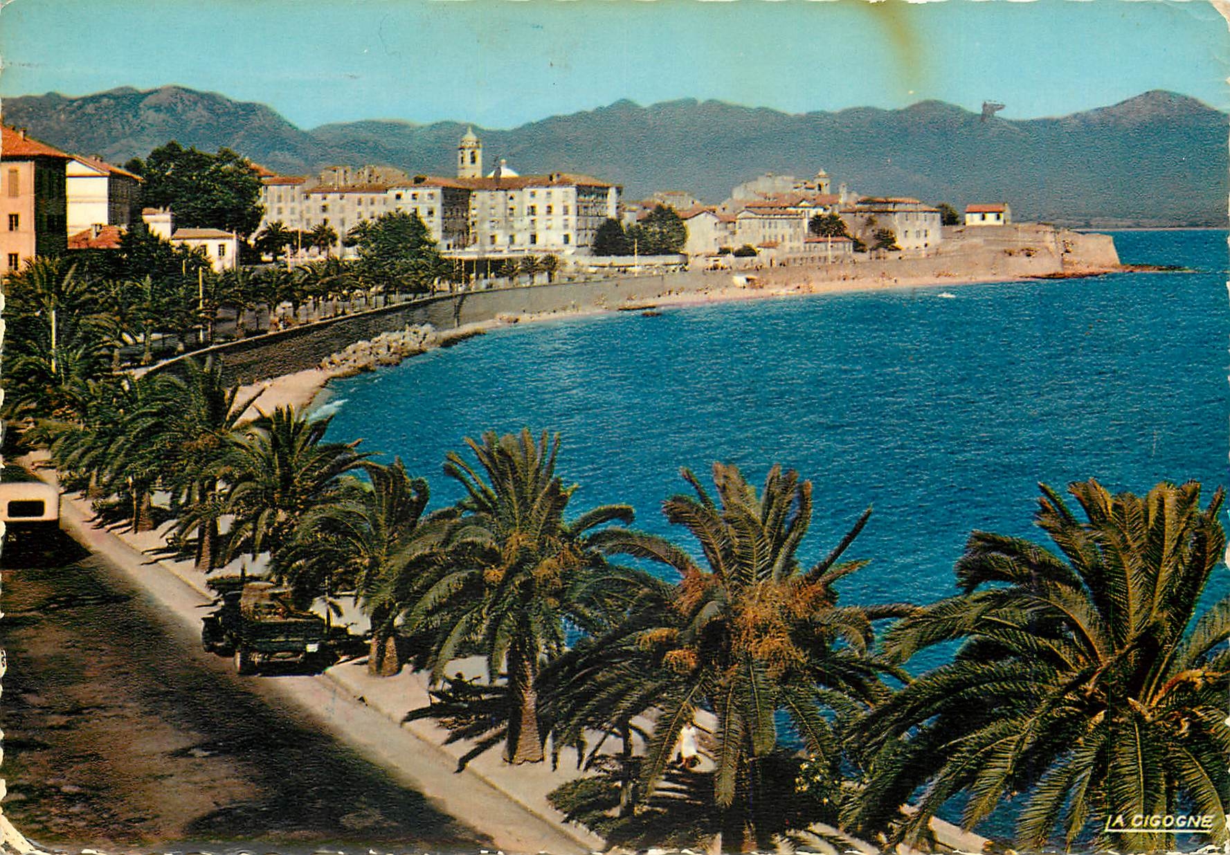 CPM Ajaccio Le Boulevard Lantivy et la Citadelle 