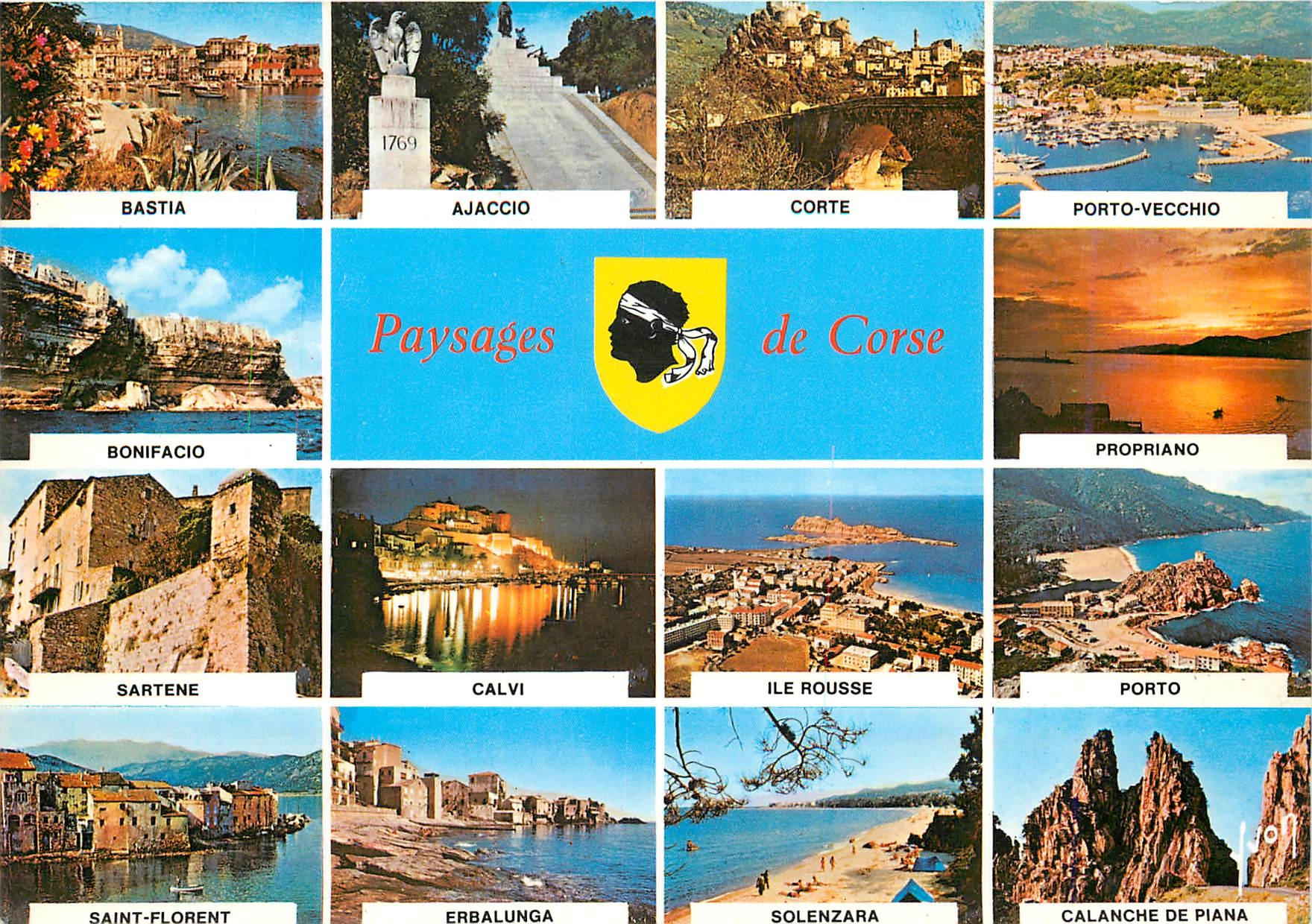CPM La Corse Oasis de Beaute Paysages de Corse 