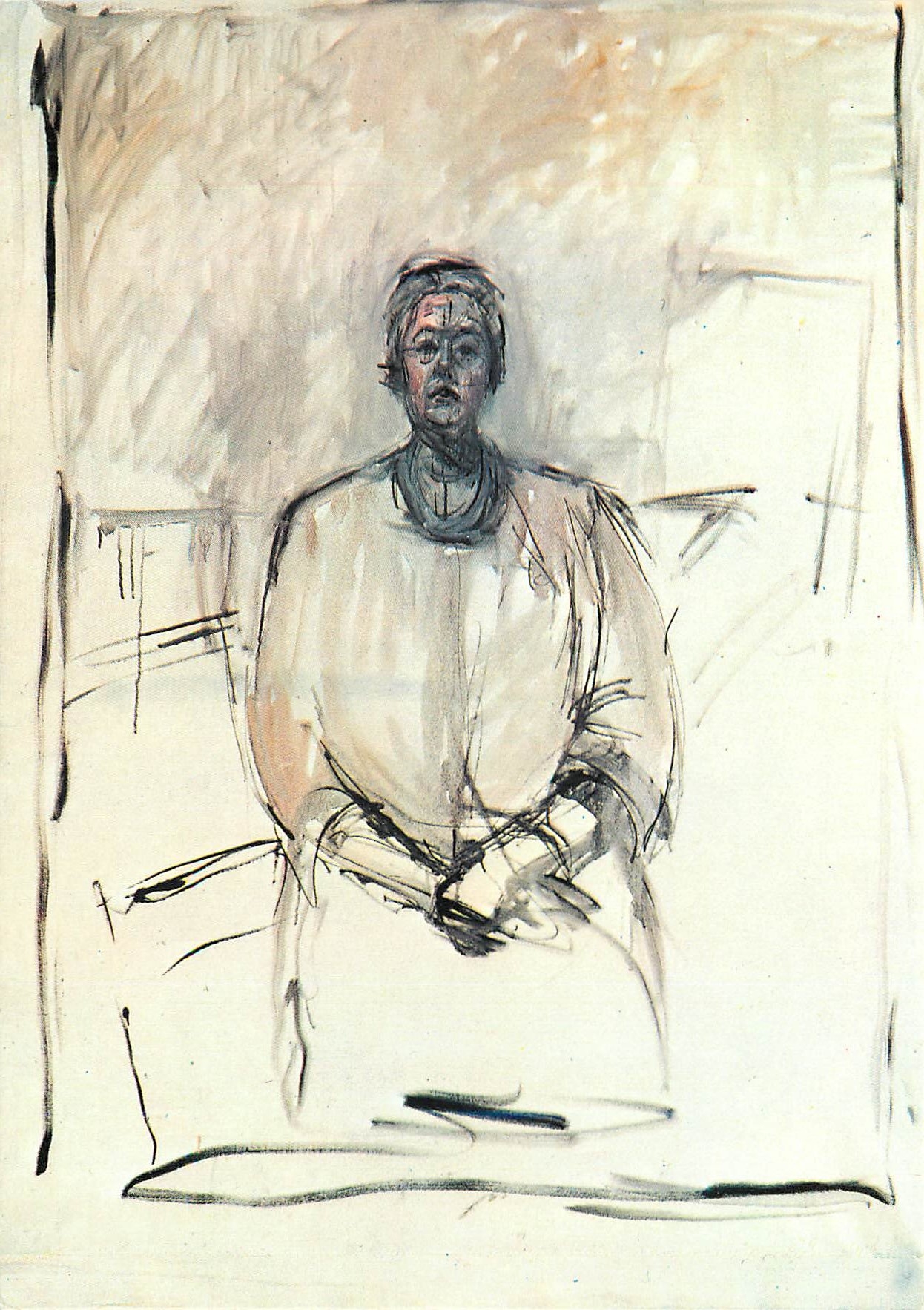 CPM Giacometti Portrait de Marguerite Maeght 