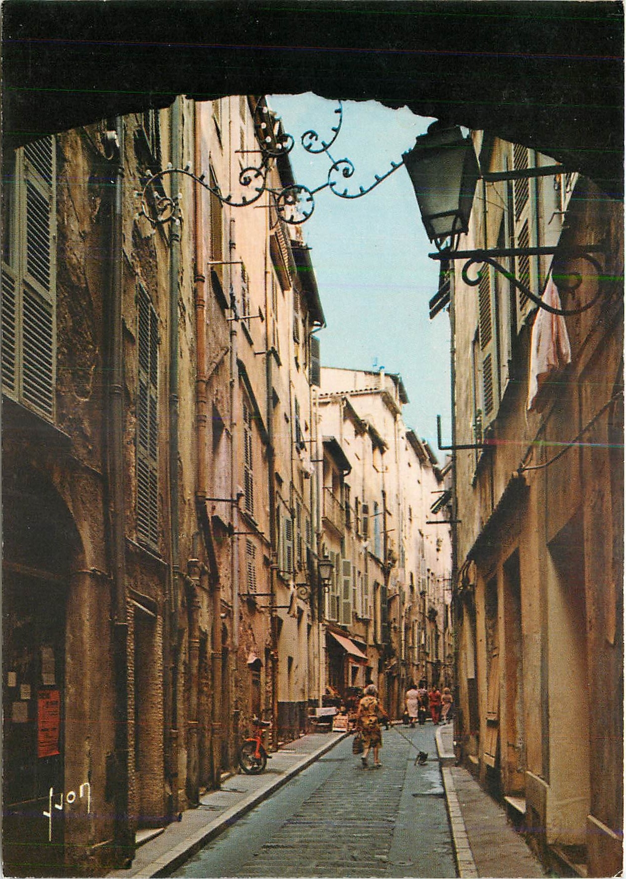CPM La Cote d'Azur Menton AM Vieille Rue 