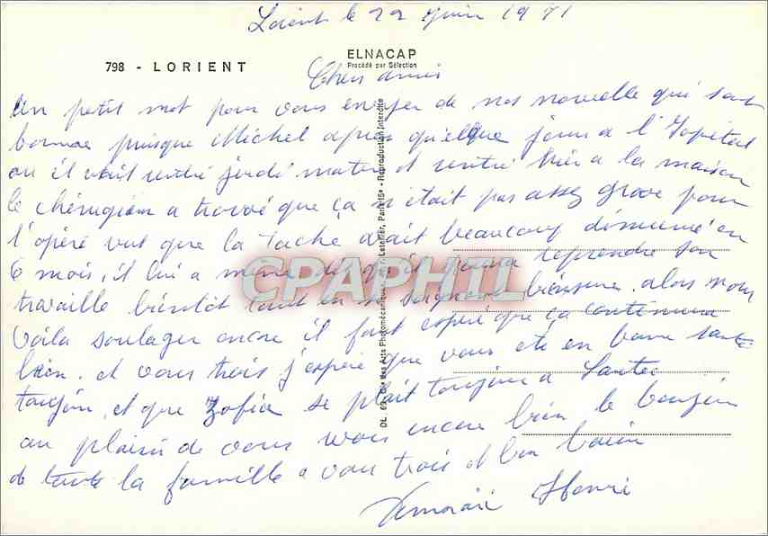 CPM Lorient  — Rückseite