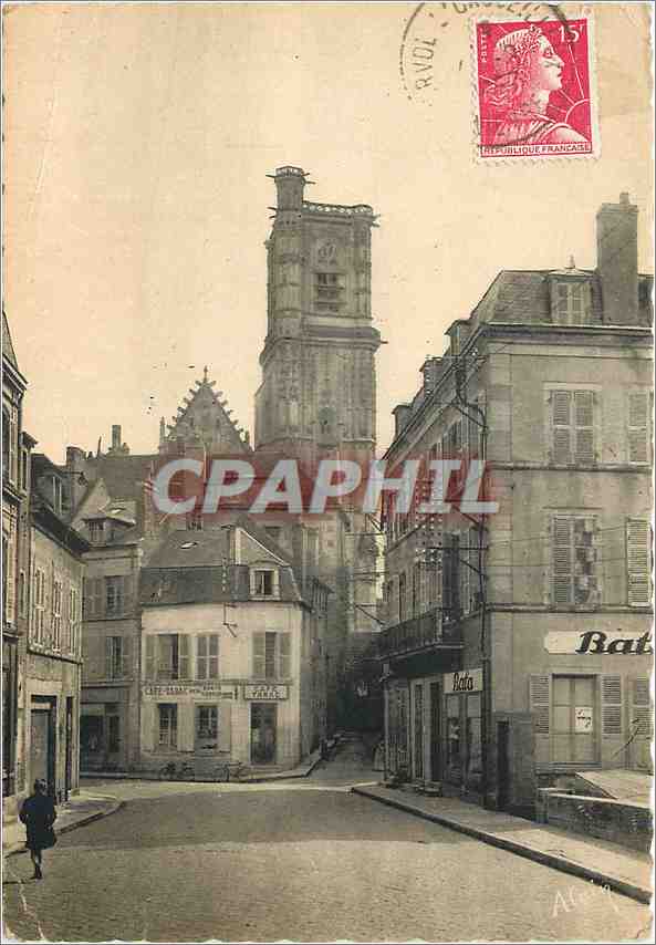 CPM Clamecy Nievre Vue sur la Porte Randan 