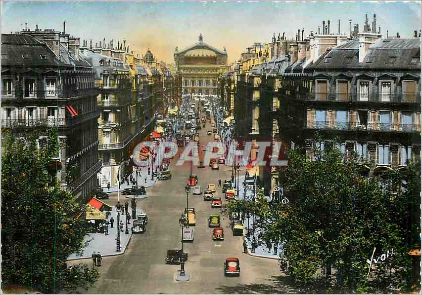 CPM Paris Avenue de l'Opera 