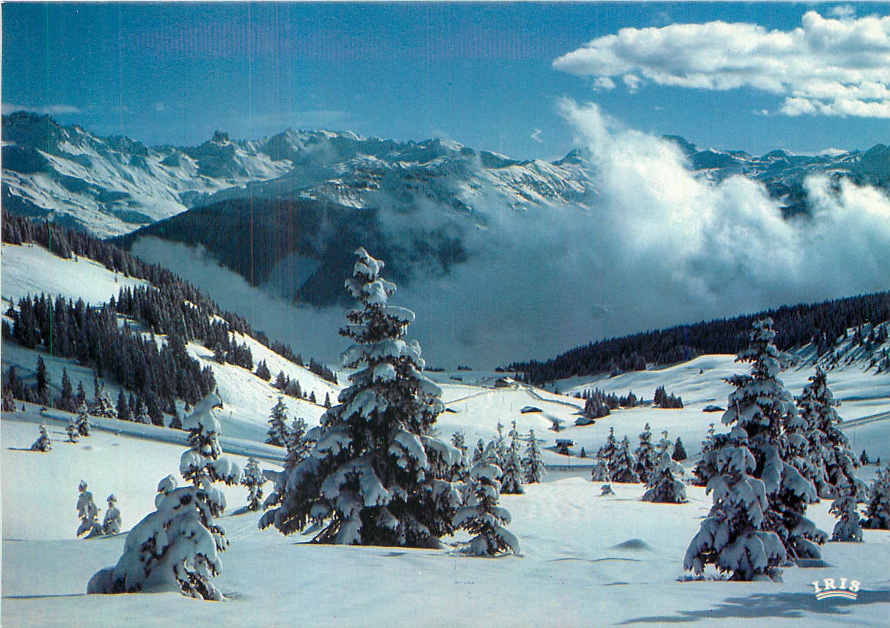 CPM Col des Saisies Savoie Le Versant Hauteluce 