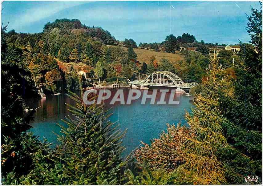 CPM Le Pont du Dognon Vu du Chalet du Lac 