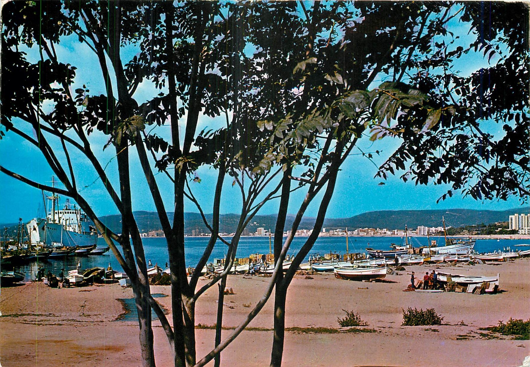 CPM Costa Brava Palamos Vue partielle et St Antonio de Calonge Bateaux