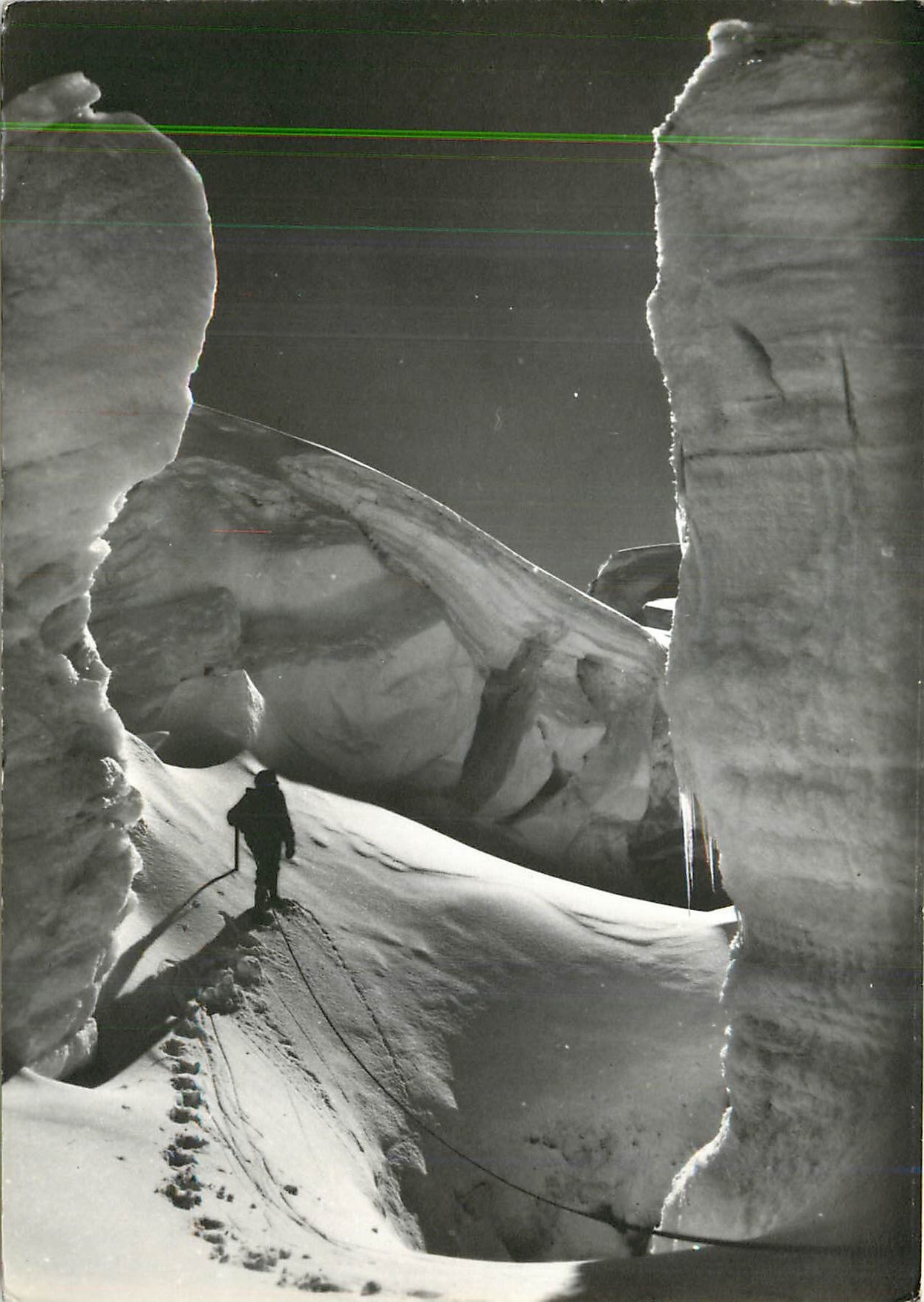 CPM Les Alpes Seracs Glacier du Geant Alpinisme