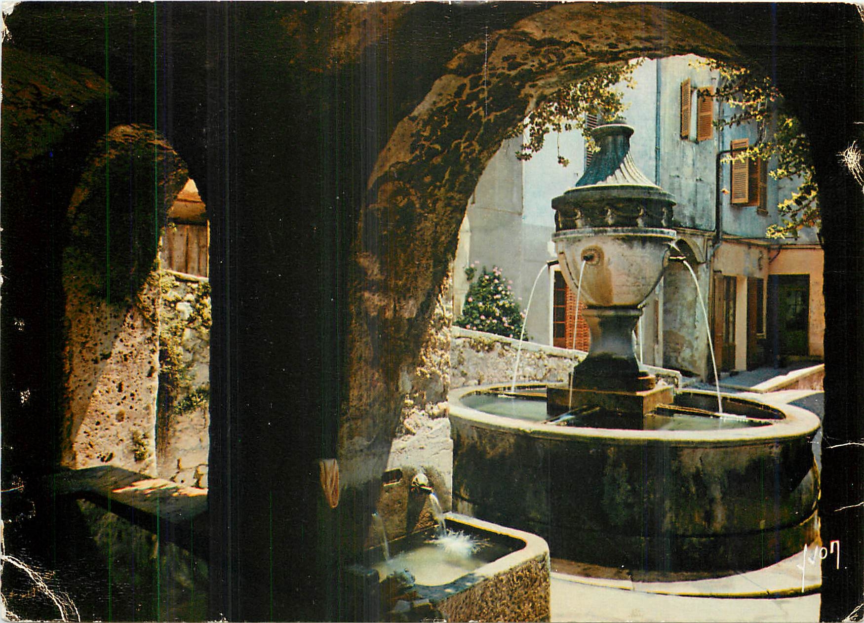 CPM La Cote d'Azur miracle de la nature Saint Paul Alpes Maritimes La Vieilles Fontaine 