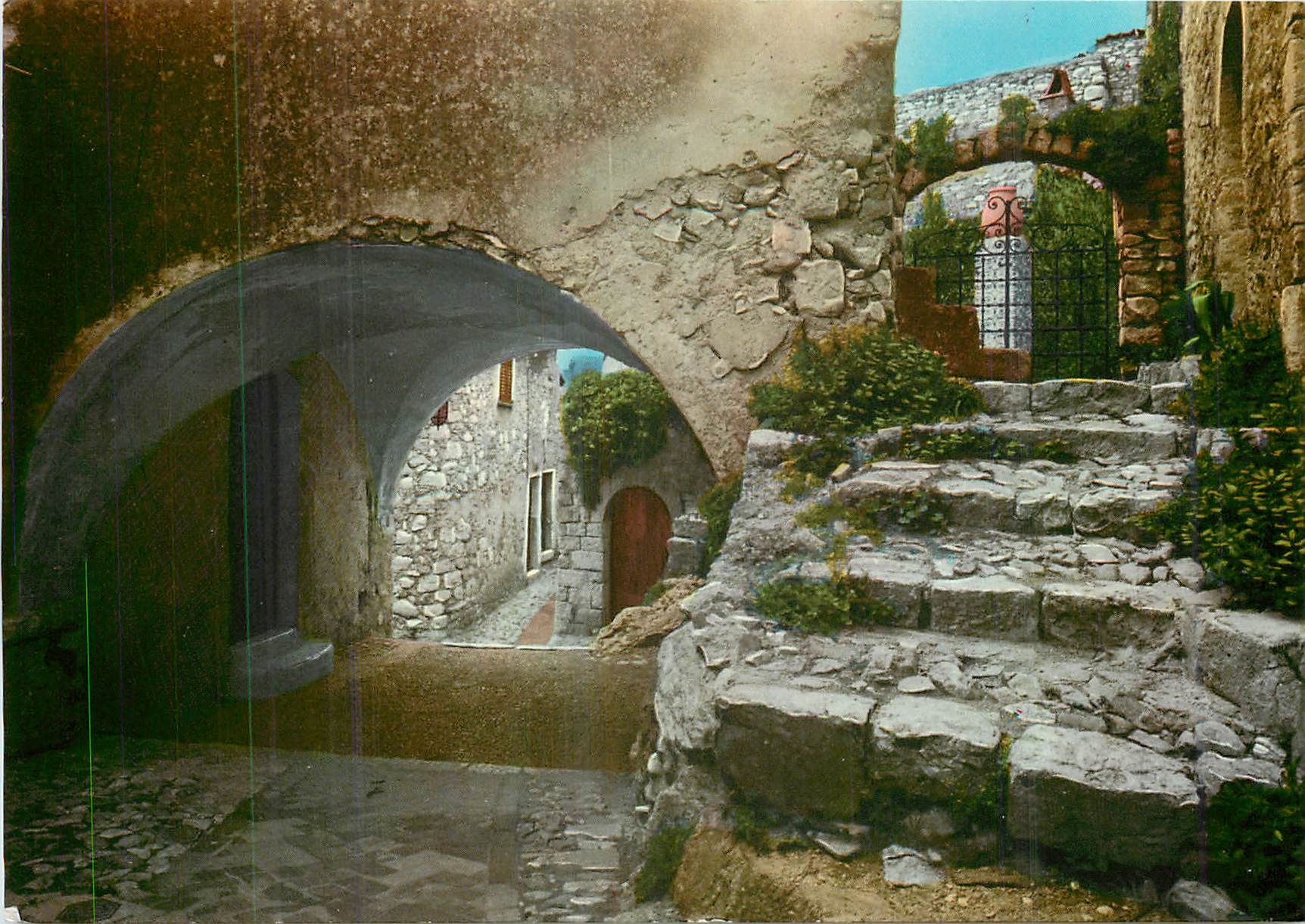CPM Cote d'Azur Eze Village L'Entree du Museum 