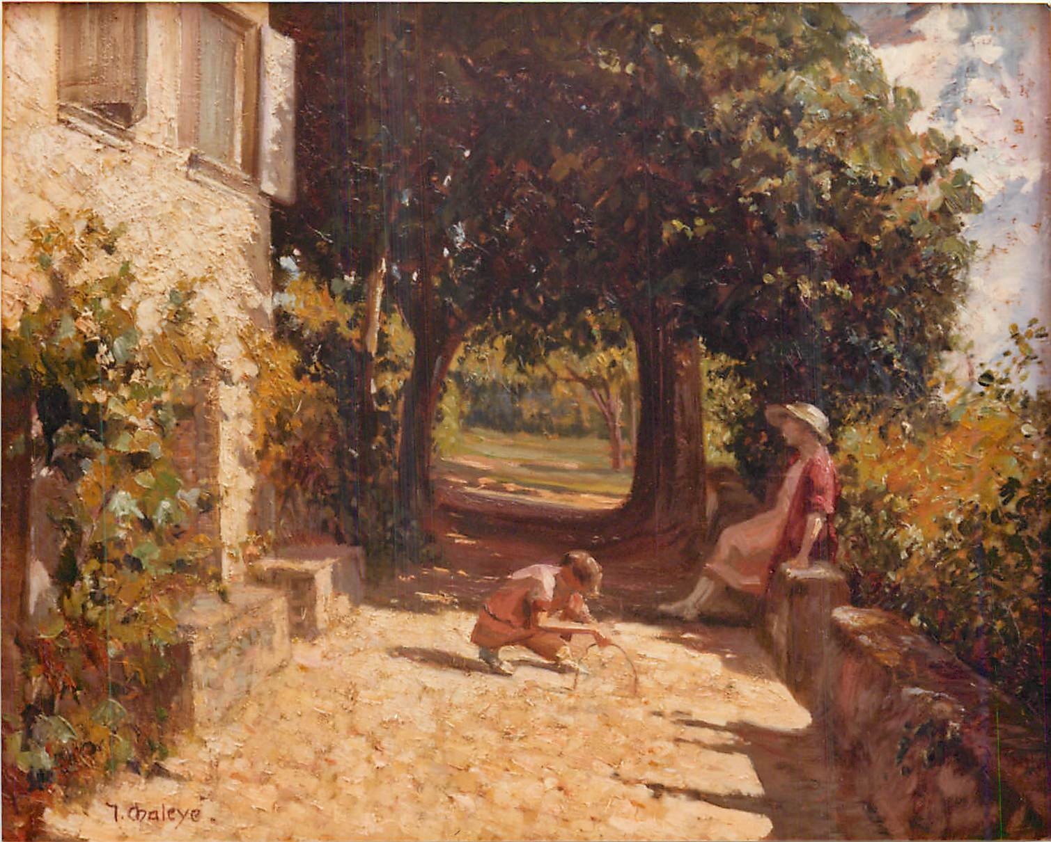 CPM J B Chaleye l'Allee de Mondon 