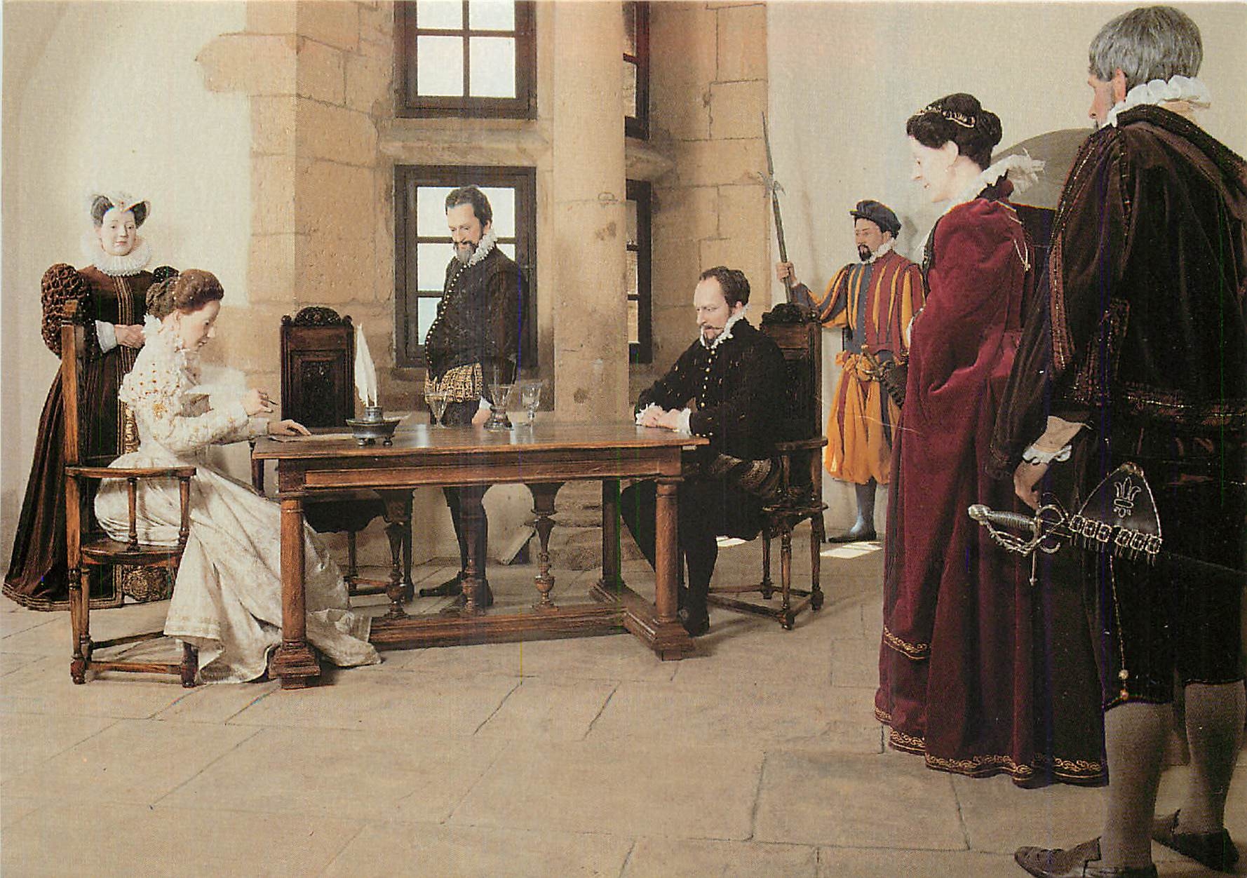 CPM Historium de Sedan Scene du Mariage de Charlotte de la March avec Henri de la Tour d'Auvergne 