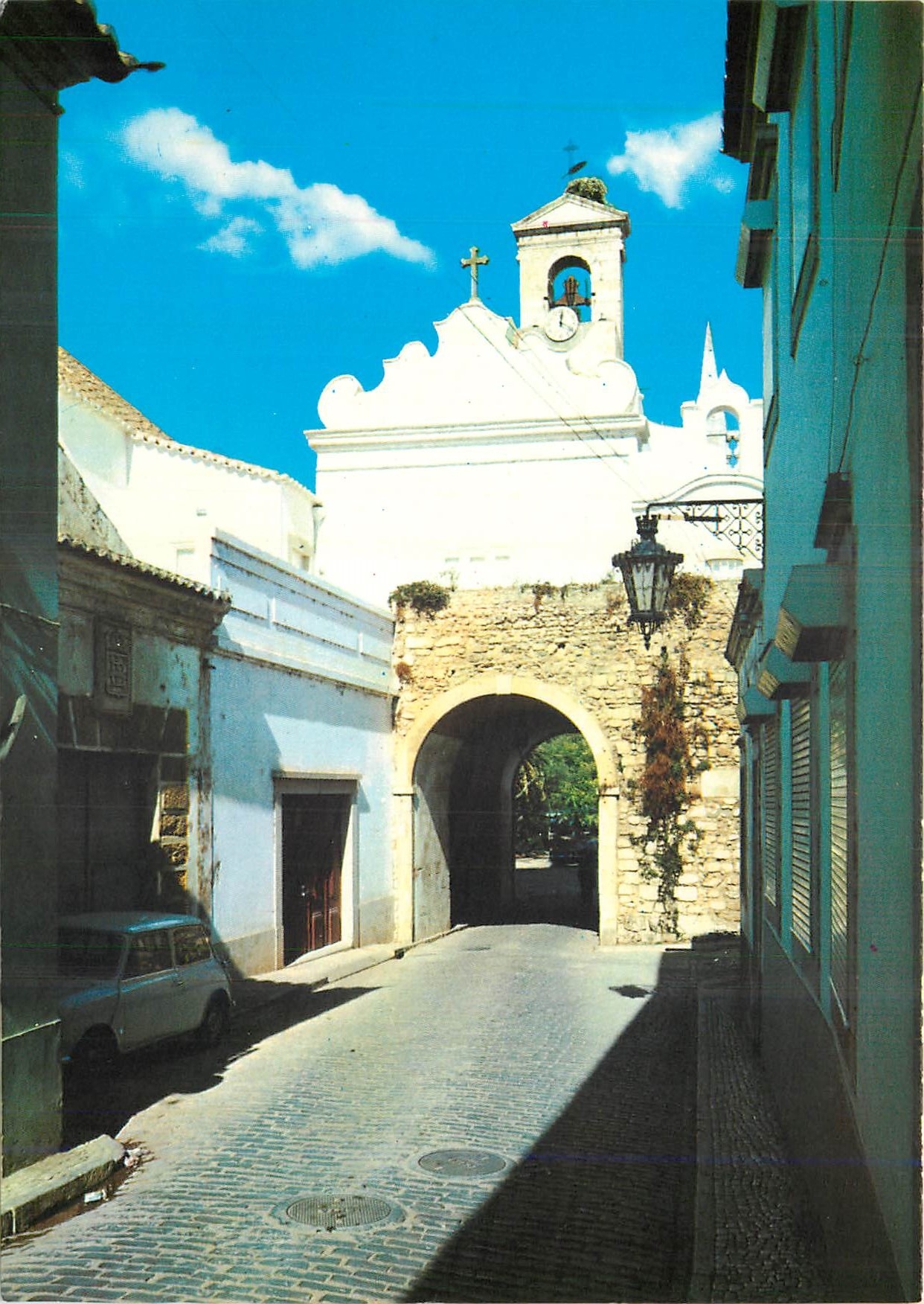 CPM Faro Algarve Arc dans la ville 