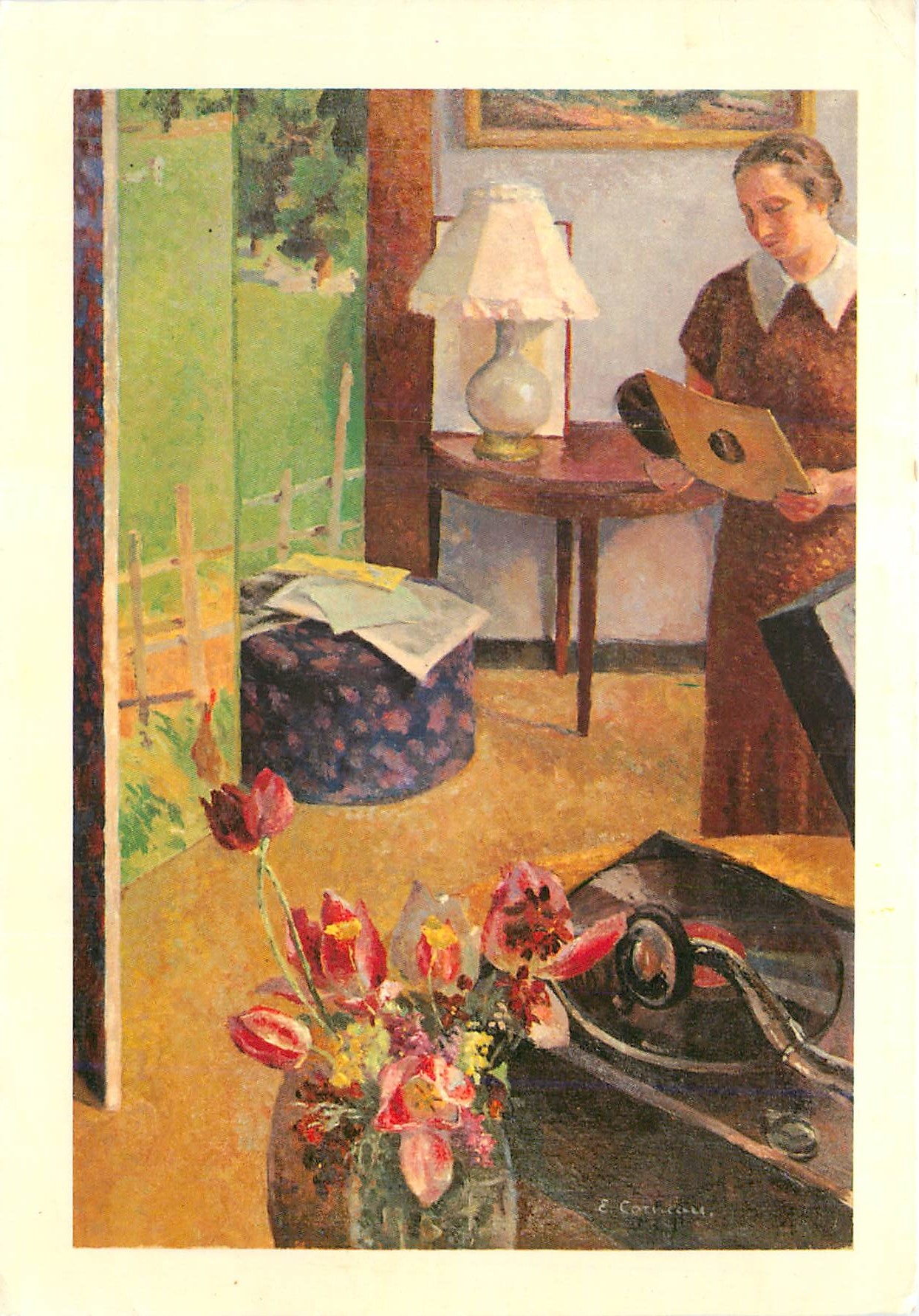 CPM Corneau Le Phonographe 