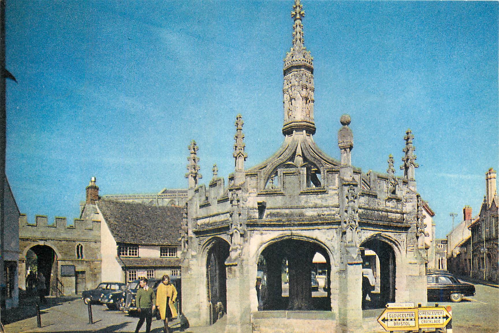 CPM Malmesbury Wits The Market Cross Built in the reign of Henry VII 