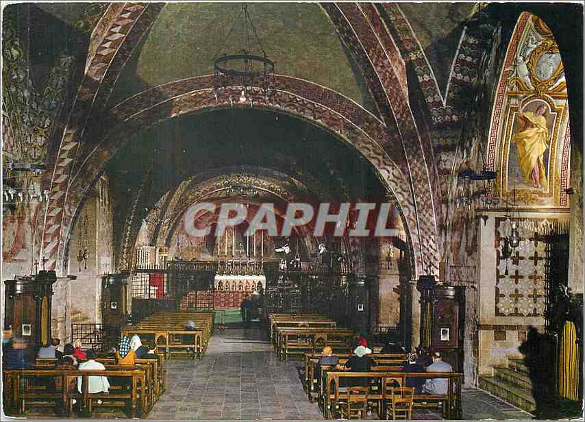 CPM Assisi Basilica di S Francesco Abside de l'Eglise Inferieure 