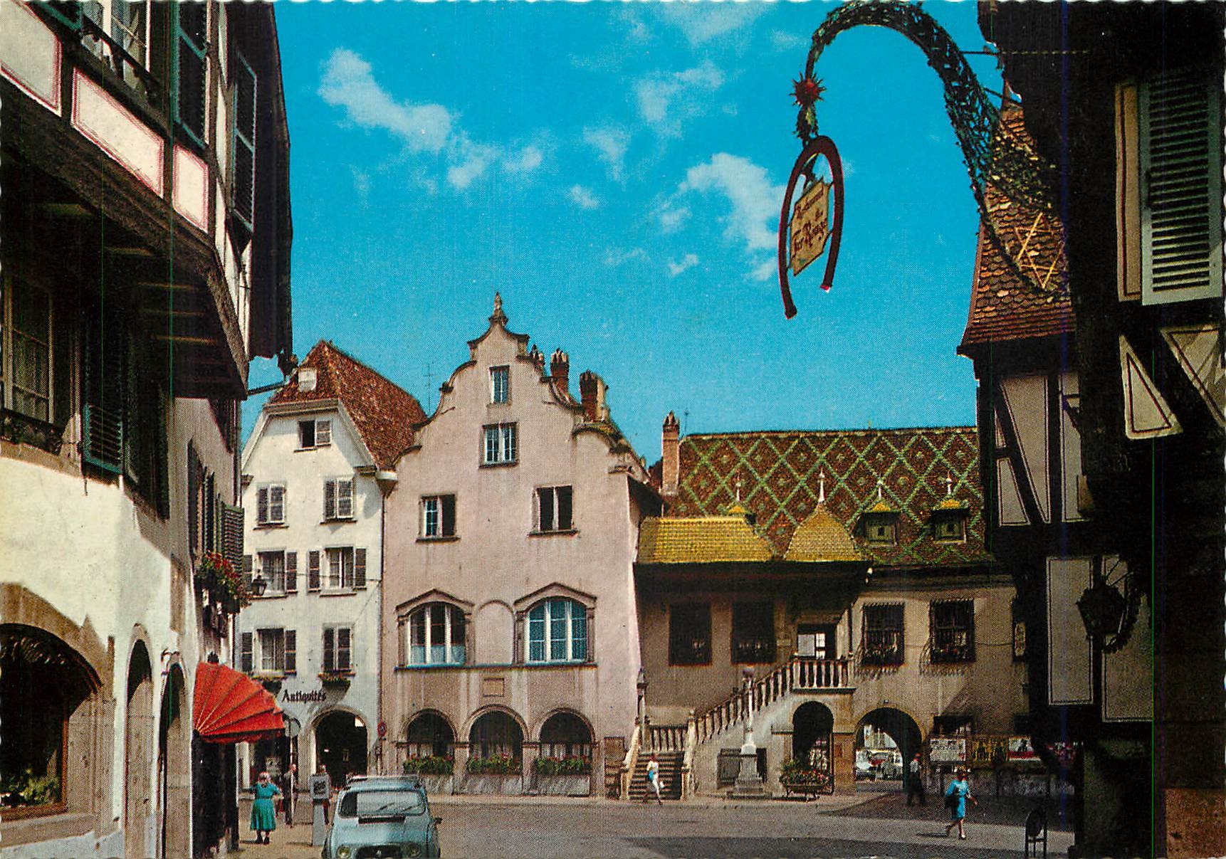 CPM Alsace Pittoresque Colmar Haut Rhin L'Ancienne Douane 