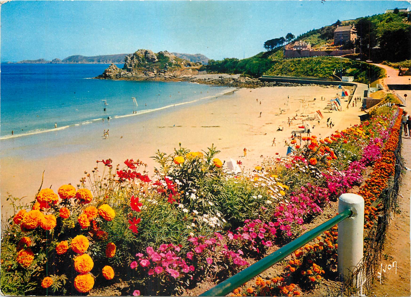 La Plage de Trestignel — Perros-Guirec (Côtes-du-Nord) — Éditions Jean-Jules