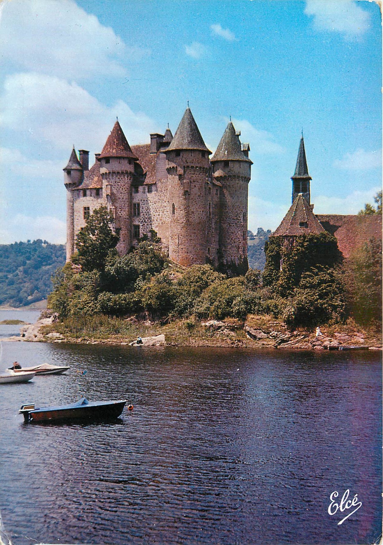 CPM Bort les Orgues Correze Le Chateau de Val 