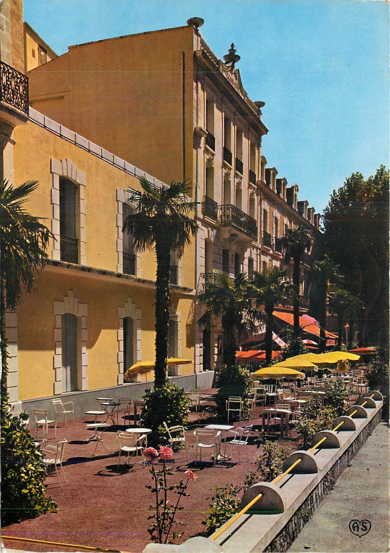 CPM Lamalou les Bains Herault Le Grand Hotel Mas 