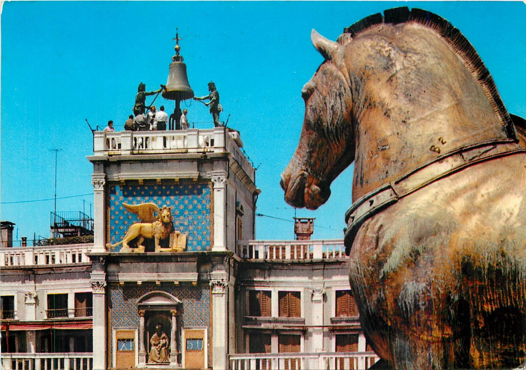CPM Venezia Tour de l'Horloge Lion