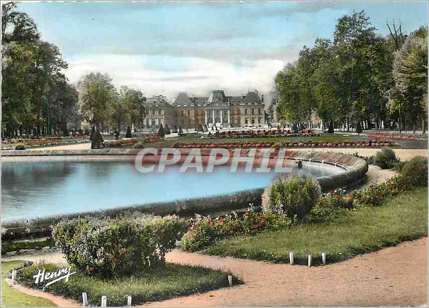 Lunéville — Le Château vu du Bassin central — Editions Henry, Nancy