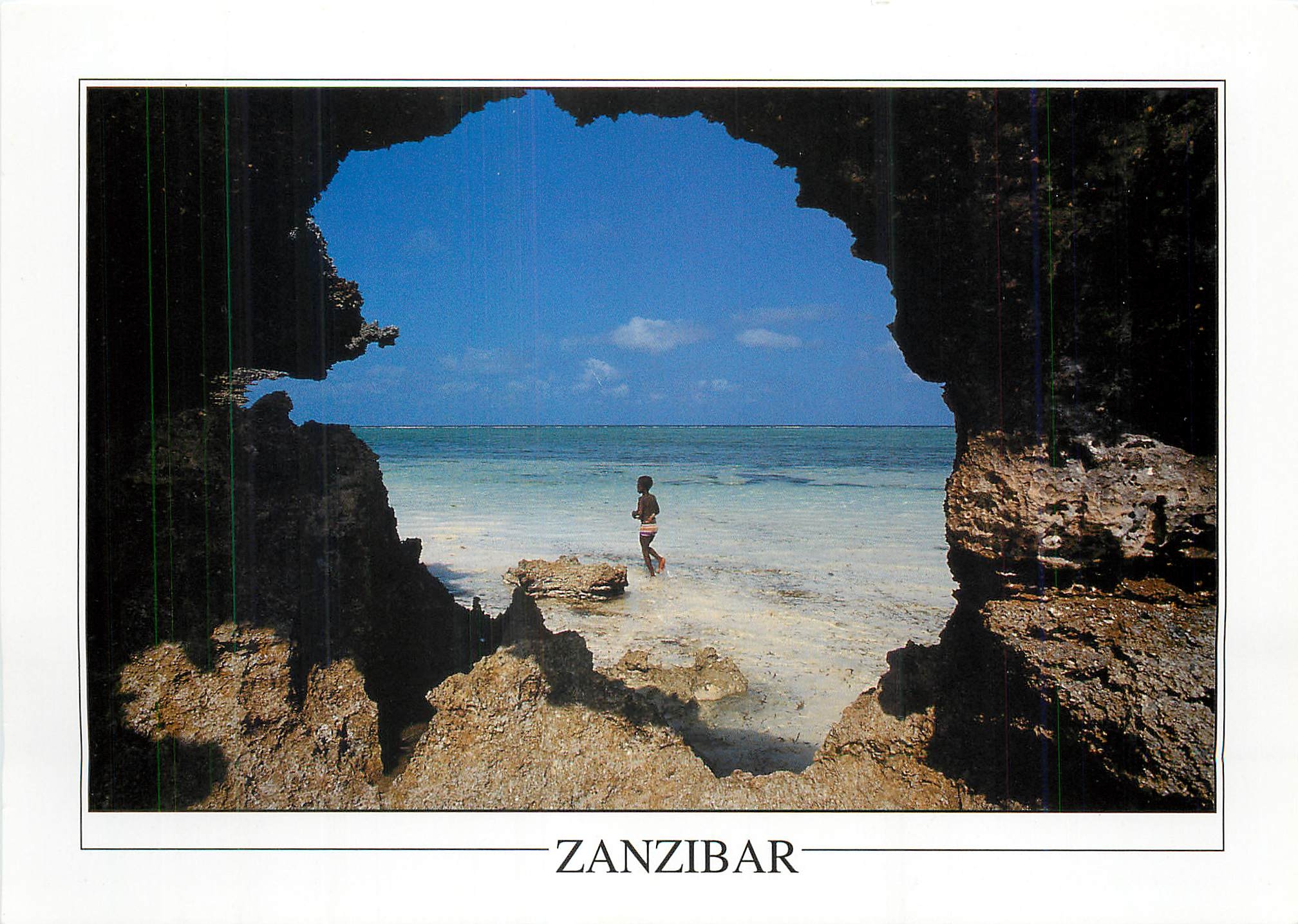 CPM Coral arch in Matemwe Zanzibar 