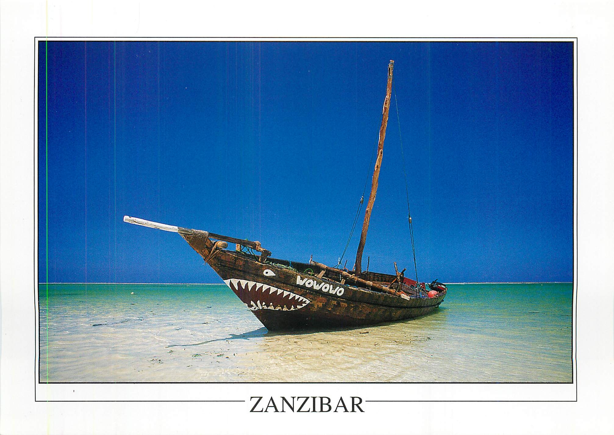 CPM Boat at Michamvi Beach Zanzibar 
