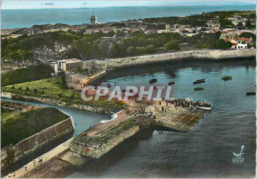 CPM L'Ile d'Aix Charente Maritime Le Port et l'Embarcadere 