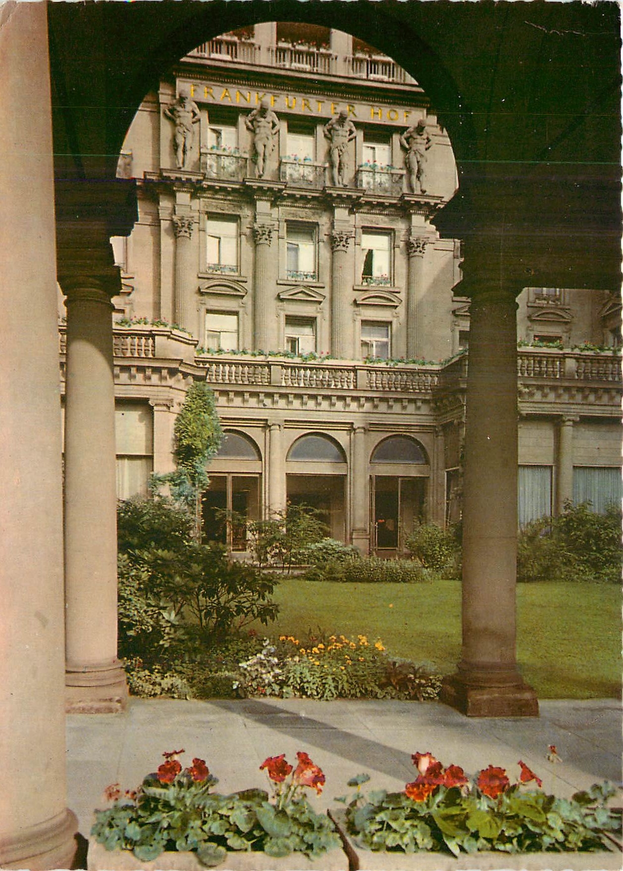 Hôtel Frankfurter Hof — Frankfurt am Main — éditeur ANCO, n° de série non visible